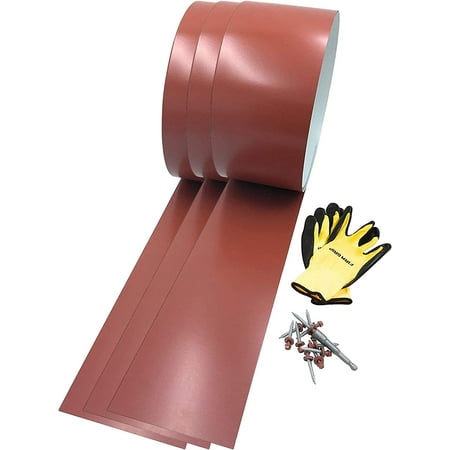 EAGLE 1: 26 Gauge General Use or Roofing Flashing Rolls (3 Pack) - DIY or Contractors (Ten FT in Length Multiple Sizes in Listing) 
EAGLE 1: 26 Gauge General Use or Roofing Flashing Rolls (3 Pack) - DIY or Contractors (Ten FT in Length Multiple Sizes in Listing)