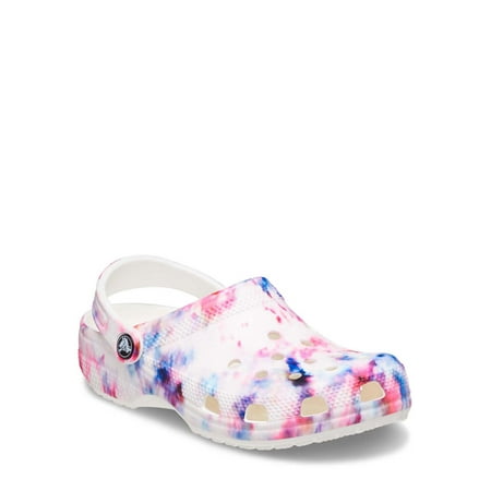 Crocs Unisex Classic Tie Dye Graphic Clog Sandal