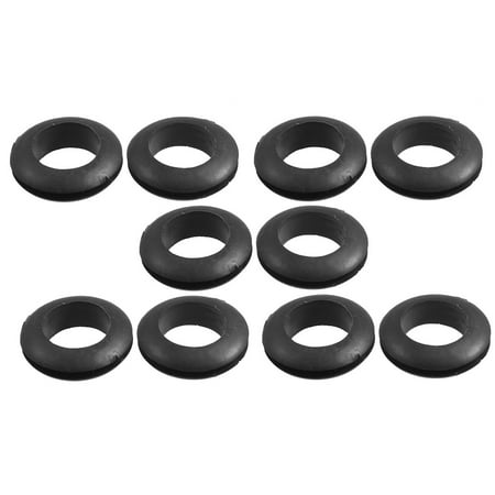 Unique Bargains 10pcs Black Running Wire Cable Protector 24mm OD Armature Rubber Grommets
Unique Bargains 10pcs Black Running Wire Cable Protector 24mm OD Armature Rubber Grommets