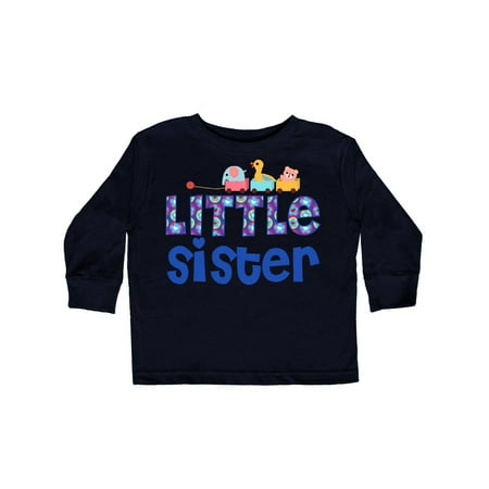 Inktastic Toy Train Little Sister Gifts Gift Toddler Toddler Girl Long Sleeve T-Shirt
Inktastic Toy Train Little Sister Gifts Gift Toddler Toddler Girl Long Sleeve T-Shirt