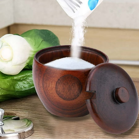 Ccdes 1Pc Solid Wood Spice Jar Seasoning Pot Sugar Bowl with Spoon and Lid for Kitchen Tool
Ccdes 1Pc Solid Wood Spice Jar Seasoning Pot Sugar Bowl with Spoon and Lid for Kitchen Tool