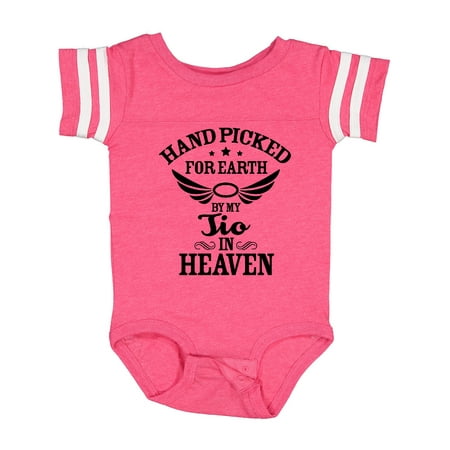 Inktastic Handpicked for Earth by My Tio in Heaven with Angel Wings Gift Baby Boy or Baby Girl Bodysuit
Inktastic Handpicked for Earth by My Tio in Heaven with Angel Wings Gift Baby Boy or Baby Girl Bodysuit