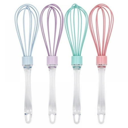 4PCS Silicone Whisk Kitchen Tool Mini Silicone Whisks for Cooking - Non-Stick Kitchen Whisk for Cooking Baking & Stirring - Durable Whisk
4PCS Silicone Whisk Kitchen Tool Mini Silicone Whisks for Cooking - Non-Stick Kitchen Whisk for Cooking Baking & Stirring - Durable Whisk