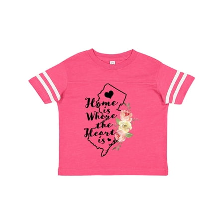 Inktastic New Jersey Home is Where the Heart is with Watercolor Floral Gift Toddler Boy or Toddler Girl T-Shirt
Inktastic New Jersey Home is Where the Heart is with Watercolor Floral Gift Toddler Boy or Toddler Girl T-Shirt
