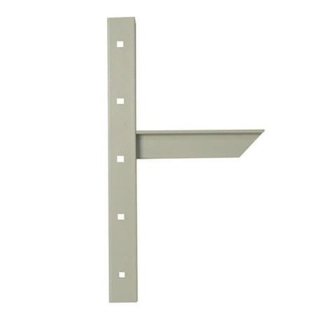 Extend Concealed Shelf Sprt Bkt 12 in. - Gray