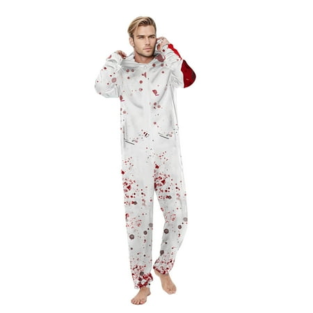 Pitauce Matching Family Halloween Hooded Romper Long Sleeve Zipper Up One Piece Loungewear Graphic Printed Onesie Jumpsuit Holiday Family Outfits with Pockets
Pitauce Matching Family Halloween Hooded Romper Long Sleeve Zipper Up One Piece Loungewear Graphic Printed Onesie Jumpsuit Holiday Family Outfits with Pockets