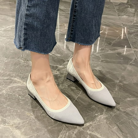 NEGJ Women Casual Shoes Autumn And Winter Fashion Comfortable Lightweight And Simple Pointed Toe Low Heel Square Heel
NEGJ Women Casual Shoes Autumn And Winter Fashion Comfortable Lightweight And Simple Pointed Toe Low Heel Square Heel