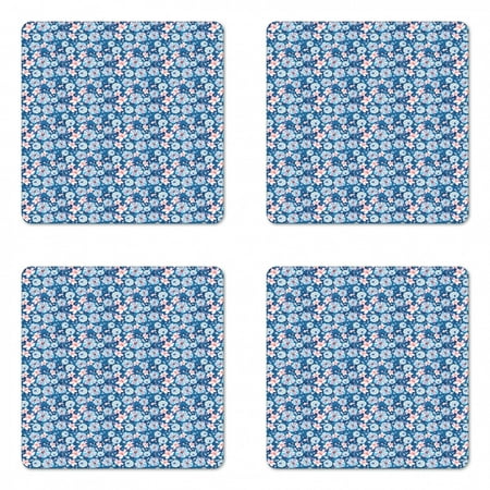 Spring Coaster Set of 4 Seasonal Nature Blooms Colorful Garden Art Illustration Ornamental Swirls Background Square Hardboard Gloss Coasters Standard Size Multicolor by Ambesonne
Spring Coaster Set of 4 Seasonal Nature Blooms Colorful Garden Art Illustration Ornamental Swirls Background Square Hardboard Gloss Coasters Standard Size Multicolor by Ambesonne
