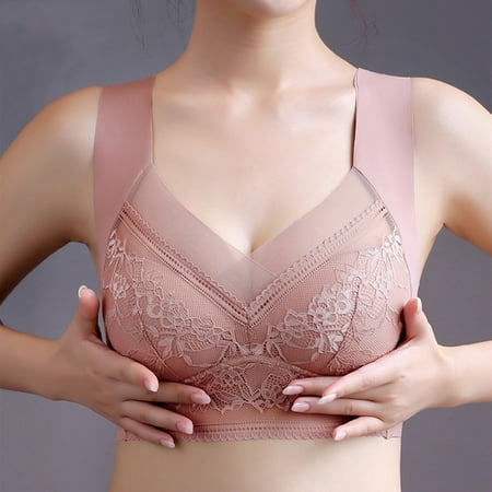 WGOUP Women s Solid Color Seamless Beautiful Back Large Size Push Up Lace No Steel Bra Pink(Buy 2 Get 1 Free)
WGOUP Women s Solid Color Seamless Beautiful Back Large Size Push Up Lace No Steel Bra Pink(Buy 2 Get 1 Free)