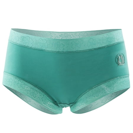 Dadaria Women Underwear Cotton Sext Comfort Seamless Mid-waist Lace Women Underwear Panties Blue L Women 
Dadaria Women Underwear Cotton Sext Comfort Seamless Mid-waist Lace Women Underwear Panties Blue L Women