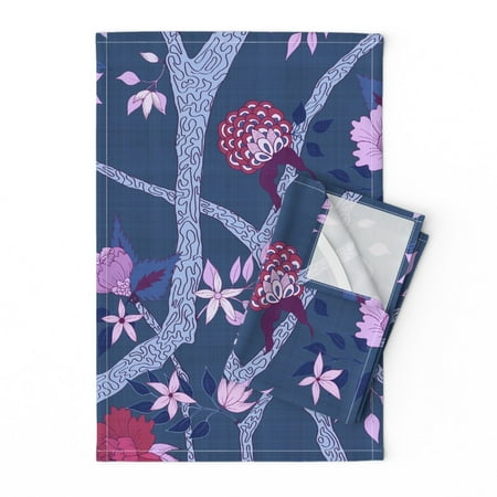 Printed Tea Towel Linen Cotton Canvas - Peony Branch Plum Chinoiserie Floral Botanical Purple Chinese Style Print Decorative Kitchen Towel by Spoonflower
Printed Tea Towel Linen Cotton Canvas - Peony Branch Plum Chinoiserie Floral Botanical Purple Chinese Style Print Decorative Kitchen Towel by Spoonflower