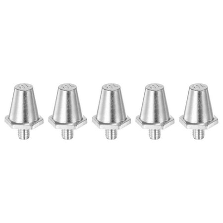 Track Spikes 15mm Aluminum Lightweight for Soccer Shoes Silver Tone 5 Pieces
Track Spikes 15mm Aluminum Lightweight for Soccer Shoes Silver Tone 5 Pieces