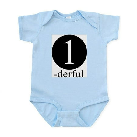 CafePress - 01_1 Derful Body Suit - Baby Light Bodysuit Size Newborn - 24 Months
CafePress - 01_1 Derful Body Suit - Baby Light Bodysuit Size Newborn - 24 Months