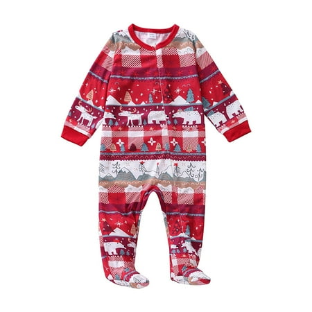 NEGJ Christmas Plaid Printed Loungewear Christmas Family Matching Pajamas Long Sleeve Home Sleepwear
NEGJ Christmas Plaid Printed Loungewear Christmas Family Matching Pajamas Long Sleeve Home Sleepwear