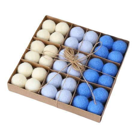 36PCS Xmas Plush Balls Multi Colored Decoration Small Shatterproof Balls Pendant Ideal Gifts for Home Decoration A
36PCS Xmas Plush Balls Multi Colored Decoration Small Shatterproof Balls Pendant Ideal Gifts for Home Decoration A
