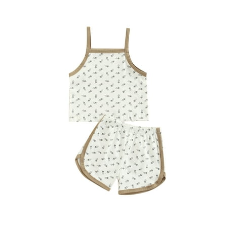 2Pcs Infant Baby Boys Girls Summer Clothes Floral Print Sleeveless Tops+ High Elastic Waist Shorts
2Pcs Infant Baby Boys Girls Summer Clothes Floral Print Sleeveless Tops+ High Elastic Waist Shorts