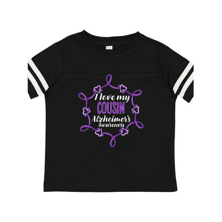 Inktastic I Love My Cousin Alzheimer s Awareness with Purple Hearts Gift Toddler Boy or Toddler Girl T-Shirt
Inktastic I Love My Cousin Alzheimer s Awareness with Purple Hearts Gift Toddler Boy or Toddler Girl T-Shirt