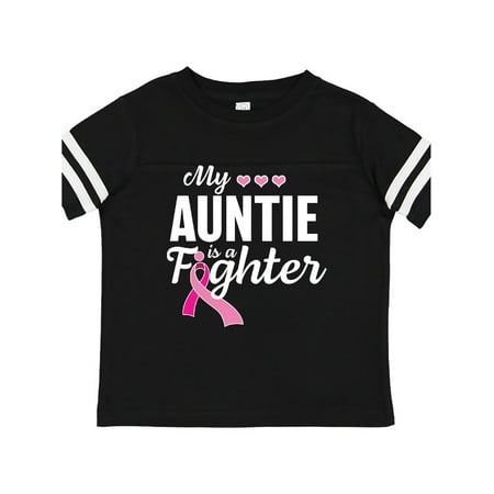 Inktastic Breast Cancer Awareness My Auntie is a Fighter Gift Toddler Boy or Toddler Girl T-Shirt
Inktastic Breast Cancer Awareness My Auntie is a Fighter Gift Toddler Boy or Toddler Girl T-Shirt