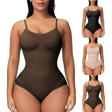 Cygen Bodysuit Shapewear Cygen Shapewear for Women Tummy Control Tops Seamless One-Piece Body Shaper(Brown L)
Cygen Bodysuit Shapewear Cygen Shapewear for Women Tummy Control Tops Seamless One-Piece Body Shaper(Brown L)