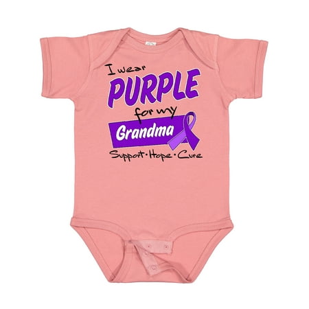 Inktastic I Wear Purple for My Grandma-Support Hope Cure Gift Baby Boy or Baby Girl Bodysuit
Inktastic I Wear Purple for My Grandma-Support Hope Cure Gift Baby Boy or Baby Girl Bodysuit