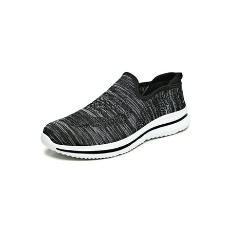 Daeful Mens Sneakers Mesh Trainers Slip On Running Shoes Men Lightweight Breathable Sport Walking Shoe Black And White 6
Daeful Mens Sneakers Mesh Trainers Slip On Running Shoes Men Lightweight Breathable Sport Walking Shoe Black And White 6