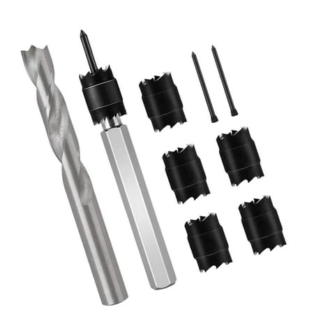 High Speed Steel Spot Weld Cutter Set Power Tools Sheet High Hardness 9PCS