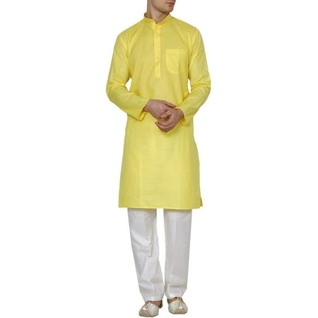 Royal Mens Linen Cotton Kurta Pyjama Set