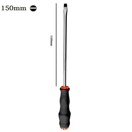 Goodhd 1Pc 100/125/150mm Longer Slotted Cross Screwdriver Hammerable Hand Repair Tool
Goodhd 1Pc 100/125/150mm Longer Slotted Cross Screwdriver Hammerable Hand Repair Tool