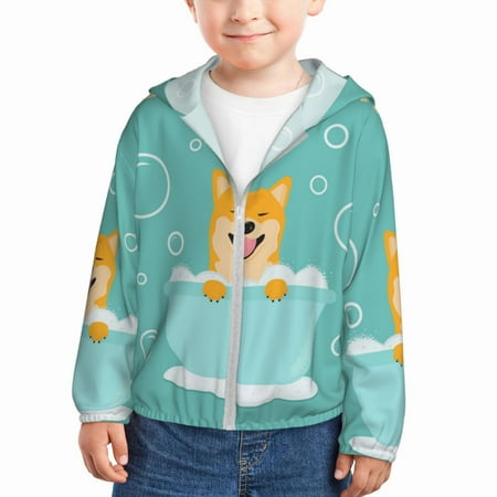 Gaeub Dogs Loves Bath Print Athletic Sun Protection Hoodie for Kids Long Sleeve Outdoor UV Shirt Running Fishing Top for Boys Girls-5 Years
Gaeub Dogs Loves Bath Print Athletic Sun Protection Hoodie for Kids Long Sleeve Outdoor UV Shirt Running Fishing Top for Boys Girls-5 Years