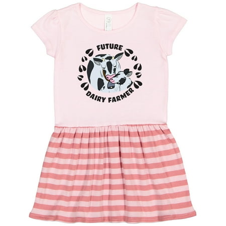 Inktastic Future Dairy Farmer with Cute Black and White Holstein Cows Gift Toddler Girl Dress
Inktastic Future Dairy Farmer with Cute Black and White Holstein Cows Gift Toddler Girl Dress