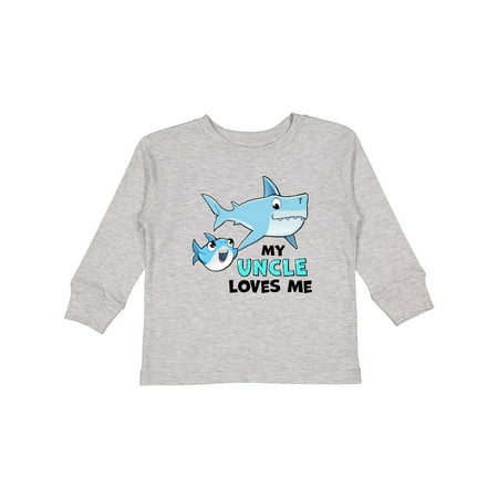 Inktastic My Uncle Loves Me with Cute Sharks Gift Toddler Boy or Toddler Girl Long Sleeve T-Shirt
Inktastic My Uncle Loves Me with Cute Sharks Gift Toddler Boy or Toddler Girl Long Sleeve T-Shirt
