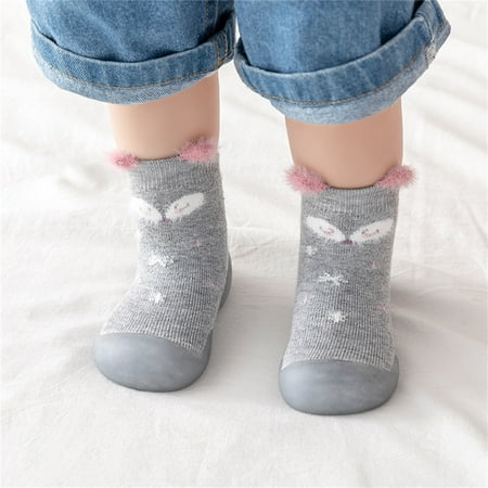 TOWED22 Baby Sock Shoes Infant Boys Girls Animal Cartoon Socks Shoes Toddler Fleece WarmThe Floor Socks Non Slip Prewalker Shoes Grey
TOWED22 Baby Sock Shoes Infant Boys Girls Animal Cartoon Socks Shoes Toddler Fleece WarmThe Floor Socks Non Slip Prewalker Shoes Grey
