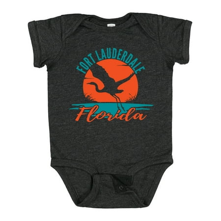 Inktastic Fort Lauderdale Florida Vacation Trip Gift Baby Boy or Baby Girl Bodysuit