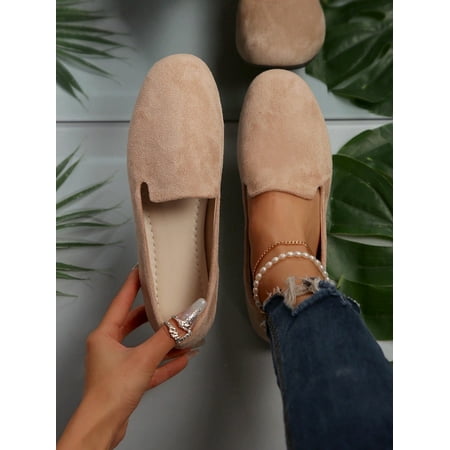 New Spring/Autumn Season Stylish Women‘s Loafers Round Toe Slip-On Design Comfortable Flat Shoes Beige Color
New Spring/Autumn Season Stylish Women‘s Loafers Round Toe Slip-On Design Comfortable Flat Shoes Beige Color