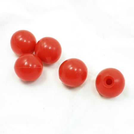 5 x Arcade Game Joystick Machine Handle Ball Knob Red 32mm Dia 8mm Thread