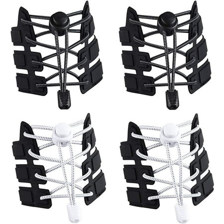 2 Pairs Shoe Laces Elastic Shoe Laces Adult 120cm Black and White Elastic Laces for Trainers Boots Running Sneakers
2 Pairs Shoe Laces Elastic Shoe Laces Adult 120cm Black and White Elastic Laces for Trainers Boots Running Sneakers