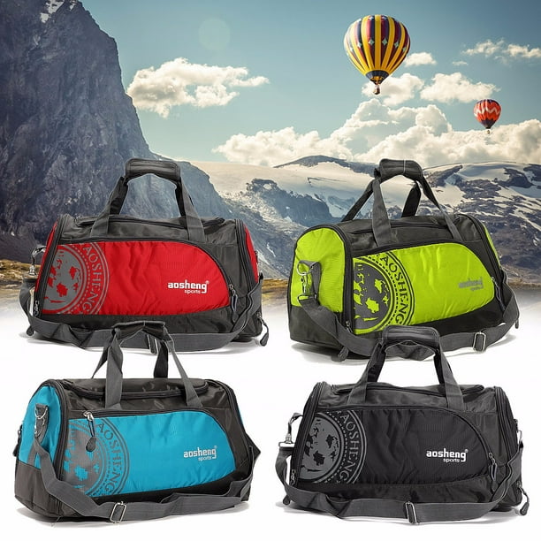 NEW 26L Sports 4 Colors Duffel Bags Shoulder Bag Backpack Carry Tote Haversack Travel Hiking Training Shoulder Bags Camping Running Exercising Gym Bag