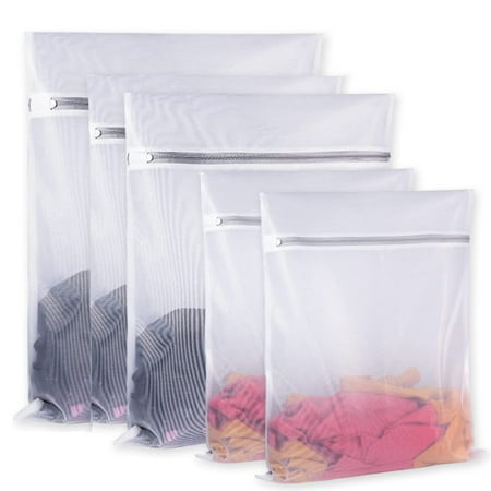 5Pcs Mesh Laundry Bags for Delicates with Zipper Lingerie Bags for Laundry Travel Storage Organize Bag
5Pcs Mesh Laundry Bags for Delicates with Zipper Lingerie Bags for Laundry Travel Storage Organize Bag