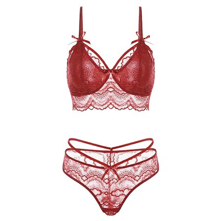 fanshao 2 Pcs/Set Underwear Suit Lace Patchwork Seductive Spaghetti Strap Wire Free Bra Briefs Set Female Intimate Clothes
fanshao 2 Pcs/Set Underwear Suit Lace Patchwork Seductive Spaghetti Strap Wire Free Bra Briefs Set Female Intimate Clothes