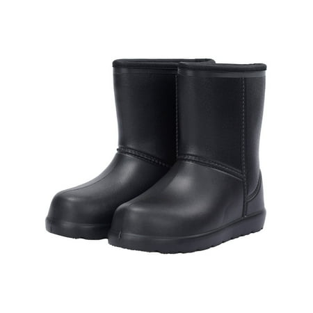 Oucaili Mens Rain Boots Slip Resistant Rubber Boot Waterproof Garden Shoes Winter Warm Plush Lined Rainboot Men Black 9
Oucaili Mens Rain Boots Slip Resistant Rubber Boot Waterproof Garden Shoes Winter Warm Plush Lined Rainboot Men Black 9