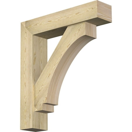 Ekena Millwork 8 W x 36 D x 40 H Imperial Block Rough Sawn Bracket w/ Offset Brace Douglas Fir
Ekena Millwork 8 W x 36 D x 40 H Imperial Block Rough Sawn Bracket w/ Offset Brace Douglas Fir
