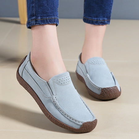 Women‘s Low Top Flat Loafers Non Slip Lightweight Slip On Walking Shoes Casual Soft-sole Shoes
Women‘s Low Top Flat Loafers Non Slip Lightweight Slip On Walking Shoes Casual Soft-sole Shoes