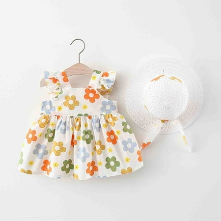 Hunpta Kids Floral Girls Toddler Dress Baby Hat Outfits Sleeveless Princess Girls Dress&Skirt
Hunpta Kids Floral Girls Toddler Dress Baby Hat Outfits Sleeveless Princess Girls Dress&Skirt