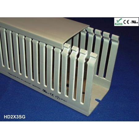 Standard Quality Thin Finger / High Density Wiring Ducts & Covers - UL/CE