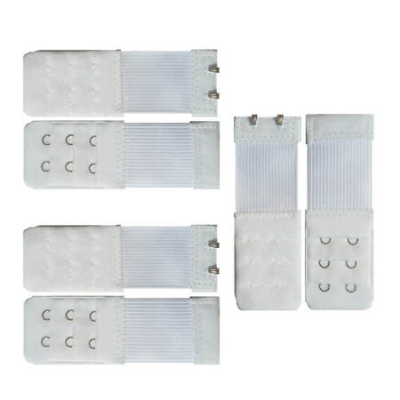 OUNONA 6pcs Women Comfortable Bra Extenders Elastic Extension Buckle Bra Lengthened Strap (2 Hooks White)
OUNONA 6pcs Women Comfortable Bra Extenders Elastic Extension Buckle Bra Lengthened Strap (2 Hooks White)