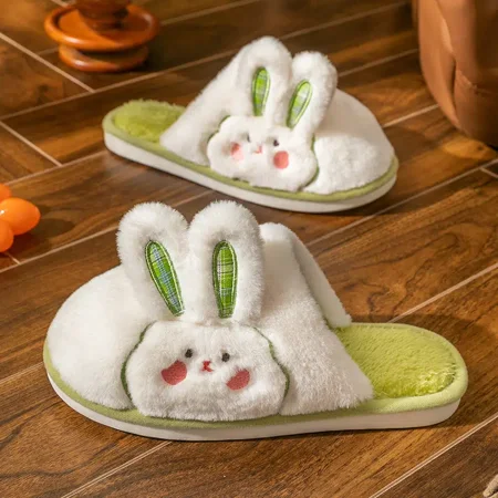 Women‘s Cute Rabbit Warm Home Slippers Furry Plush Bedroom Slippers Women‘s Footwear
Women‘s Cute Rabbit Warm Home Slippers Furry Plush Bedroom Slippers Women‘s Footwear