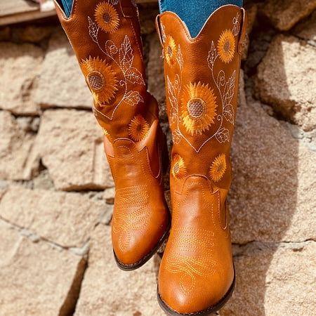 Sunflower Boots for the Fall Sunflower Boots Women s Boots Comfortable Shoes PU Leather Shoes Boots for Girl Women 38 Brown
Sunflower Boots for the Fall Sunflower Boots Women s Boots Comfortable Shoes PU Leather Shoes Boots for Girl Women 38 Brown