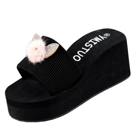 Youmylove Indoor Flat Sandals Thick Sole Strappy Faux Furry Plush Fluffy Slide Slipper Sandals Comfort Cozy Leisure Daily Walking
Youmylove Indoor Flat Sandals Thick Sole Strappy Faux Furry Plush Fluffy Slide Slipper Sandals Comfort Cozy Leisure Daily Walking