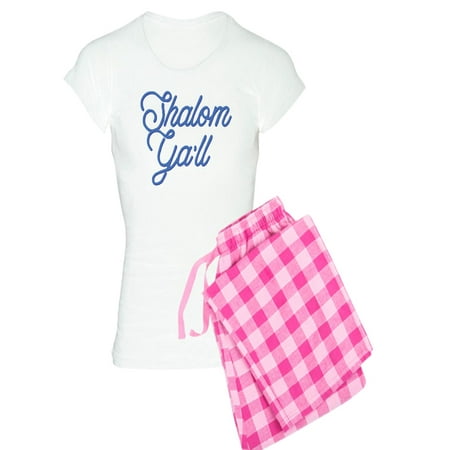 CafePress - Shalom Ya ll - Women s Light Pajamas