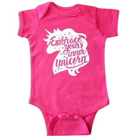 Inktastic Embrace Your Inner Unicorn in White Silhouette Gift Baby Boy or Baby Girl Bodysuit
Inktastic Embrace Your Inner Unicorn in White Silhouette Gift Baby Boy or Baby Girl Bodysuit